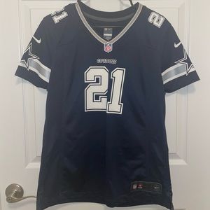 Dallas Cowboys 21 Ezekiel Elliot Jersey Women’s Size L